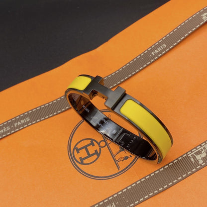 [Auream]CLIC HM SO BLACK YELLOW BRACELET