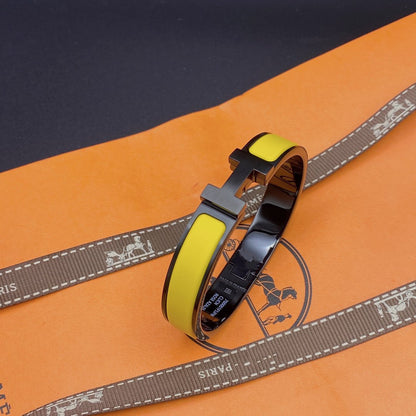 [Auream]CLIC HM SO BLACK YELLOW BRACELET