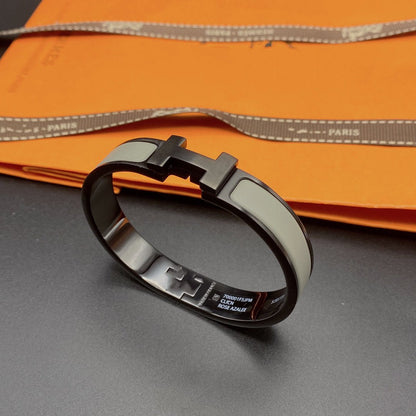[Auream]CLIC HM SO BLACK GREY BRACELET