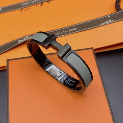 [Auream]CLIC HM SO BLACK GREY BRACELET