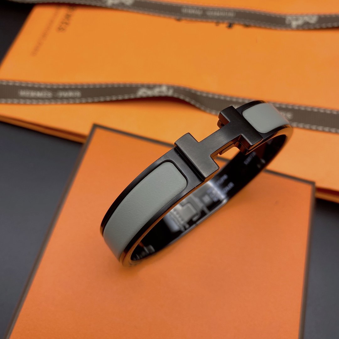 [Auream]CLIC HM SO BLACK GREY BRACELET