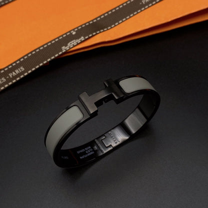 [Auream]CLIC HM SO BLACK GREY BRACELET