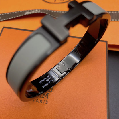[Auream]CLIC HM SO BLACK GREY BRACELET