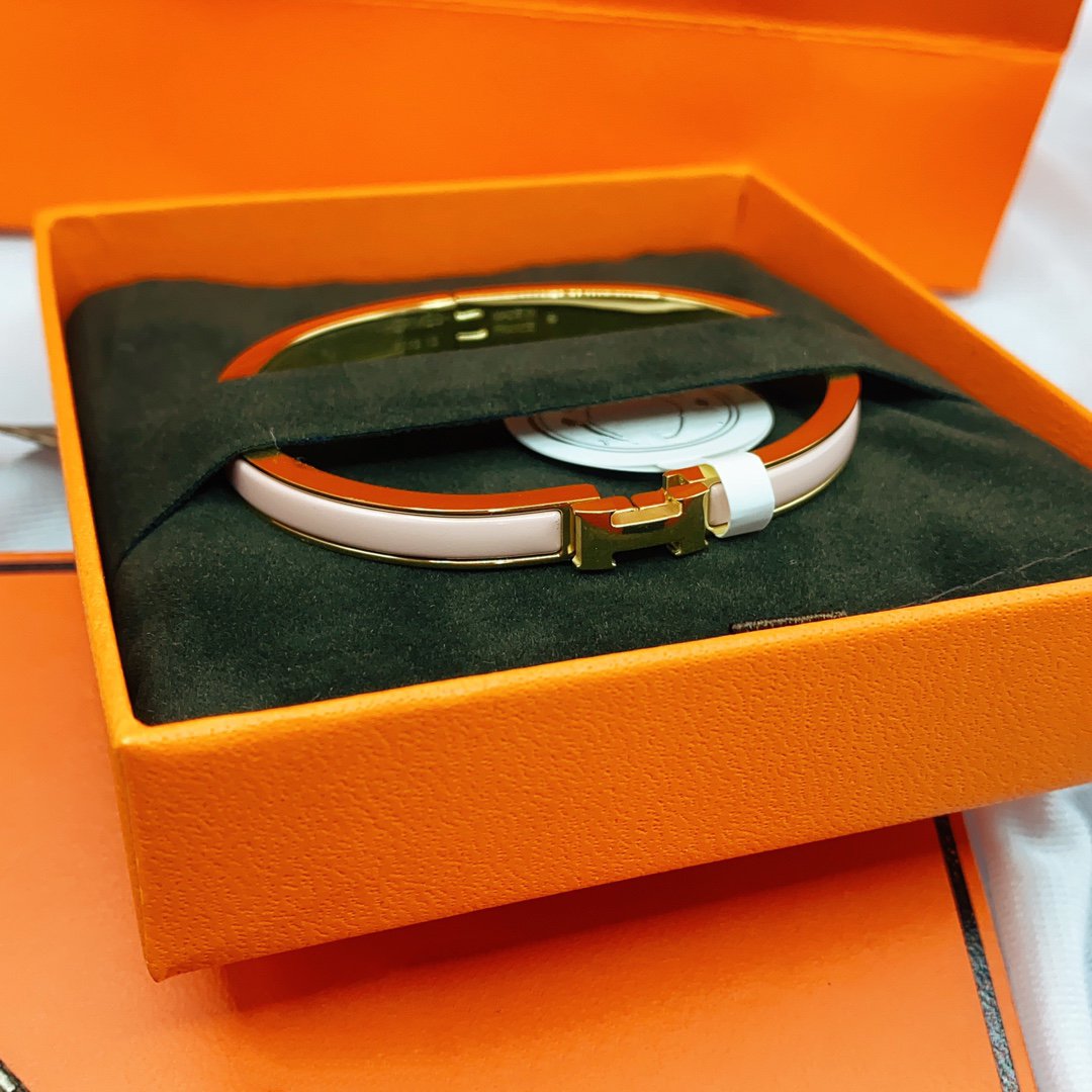 [Auream]CLASSIC HM CLIC  PINK 8MM ENAMEL BRACELET