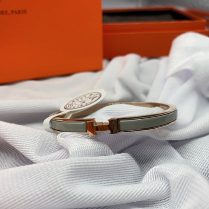 [Auream]CLASSIC HM CLIC GREEN 8MM ENAMEL BRACELET