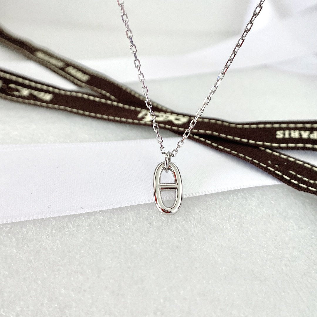 [Auream]HM PIG NOSE NECKLACE
