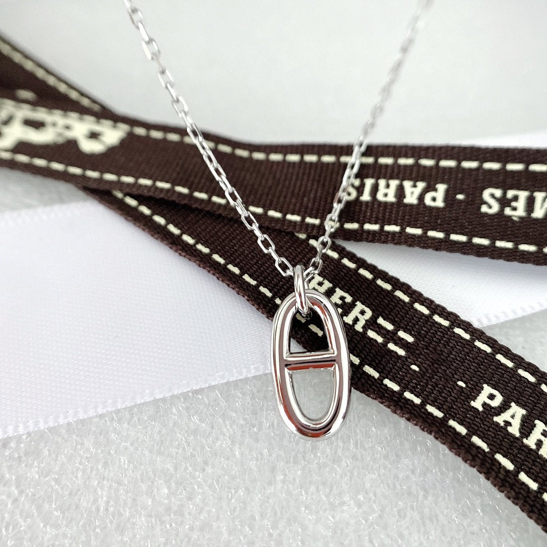 [Auream]HM PIG NOSE NECKLACE