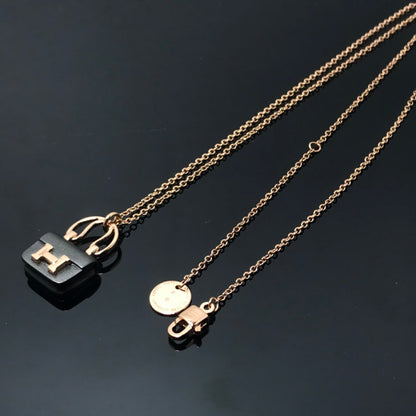 [Auream]WOMEN'S HM AMULETTES CONSTANCE PENDANT NECKLACE