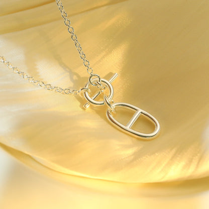 [Auream]HM CHAINE D'ANCRE PENDANT NECKLACE STERLING SILVER