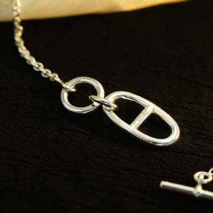 [Auream]HM CHAINE D'ANCRE PENDANT NECKLACE STERLING SILVER