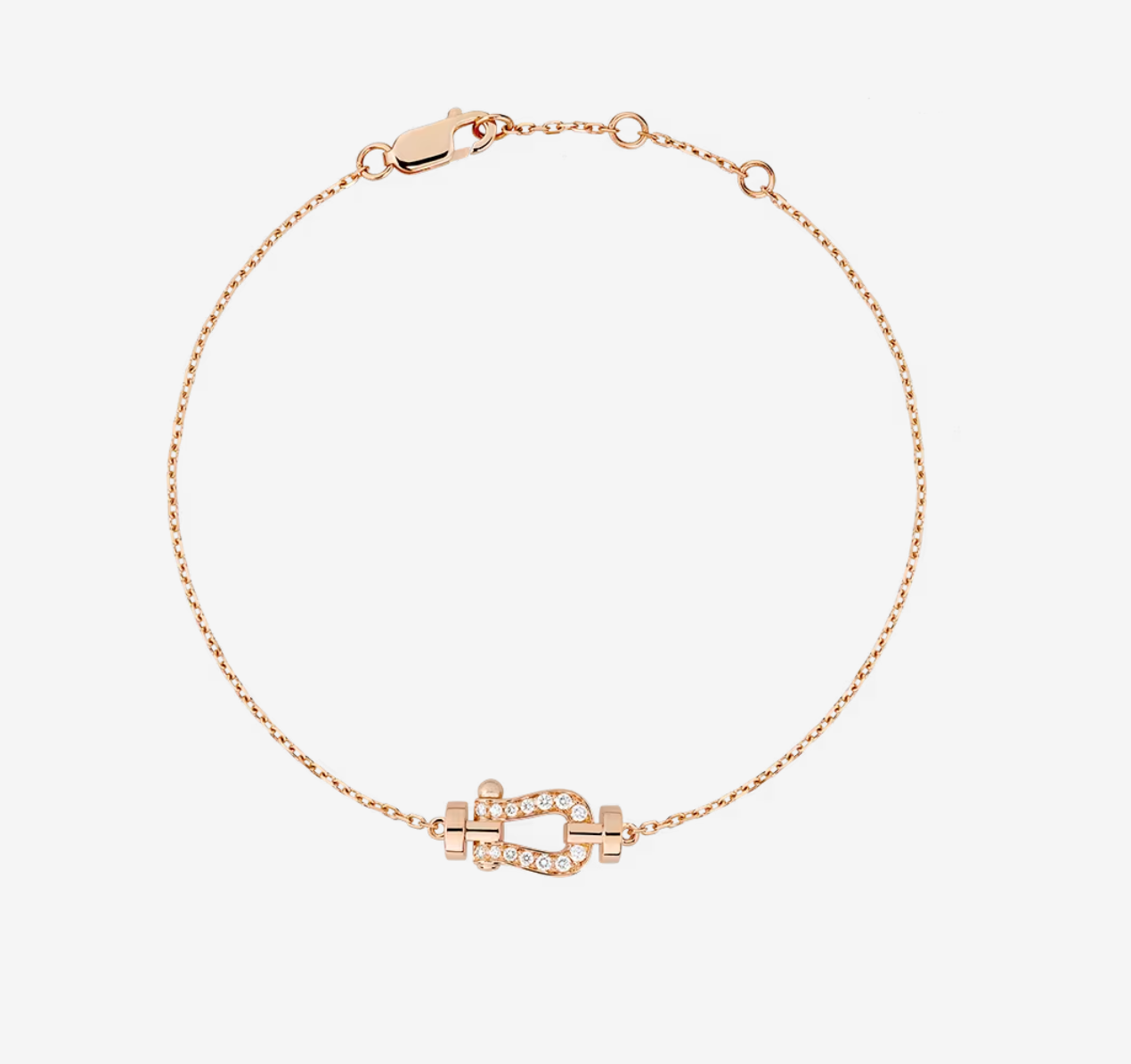 [Auream]FORCE 10 FULL DIAMOND BUCKLE CHAIN LINK MINI MODEL