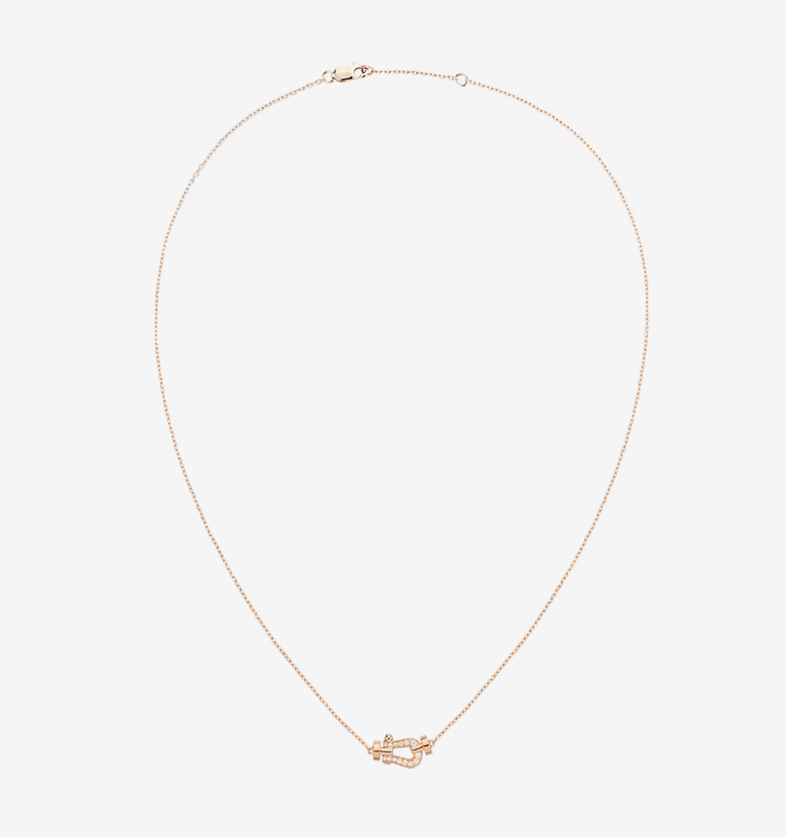 [Auream]FORCE 10 DIAMOND PINK GOLD NECKLACE MINI MODEL