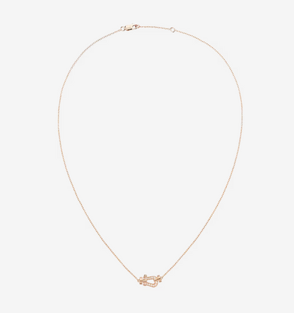 [Auream]FORCE 10 DIAMOND PINK GOLD NECKLACE MINI MODEL