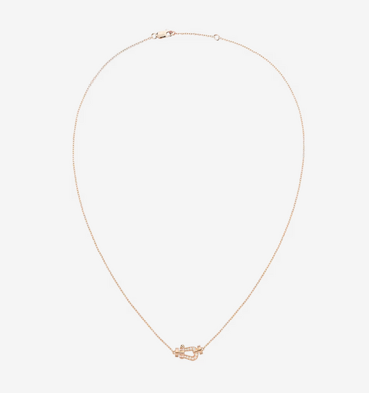 [Auream]FORCE 10 DIAMOND PINK GOLD NECKLACE MINI MODEL