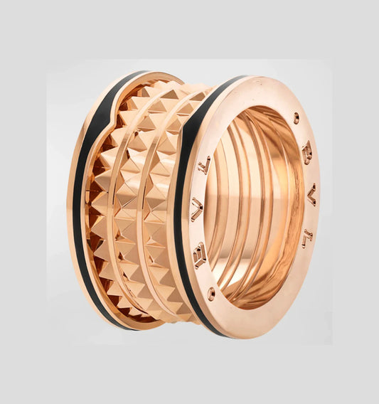 [Auream]ZERO 1 ROCK BLACK CERAMIC PINK GOLD LARGE MODEL