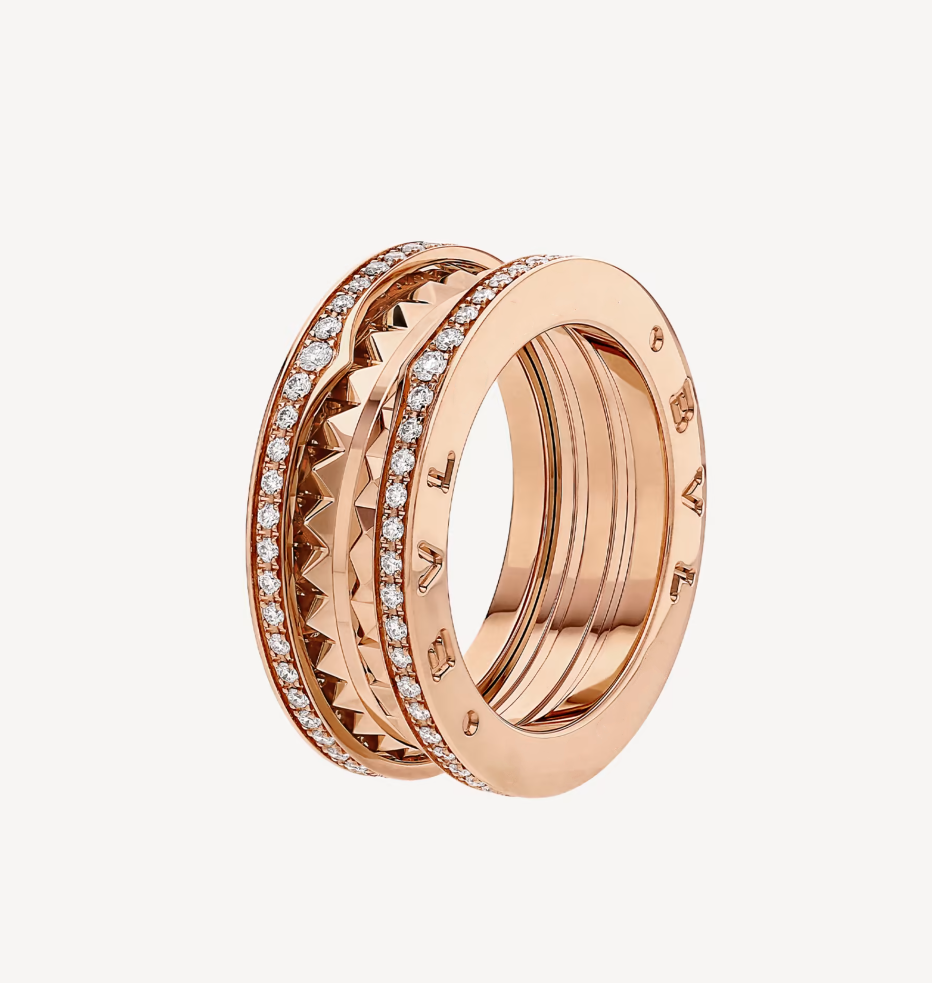 [Auream]ZERO 1 ROCK DIAMOND PINK GOLD