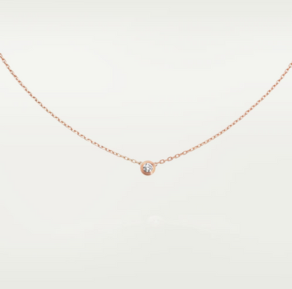 [Auream]DAMOUR DIAMOND NECKLACE