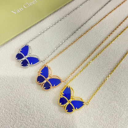 [Auream]  2026 NEW LUCKY BUTTERFLY 1 MOTIFS NECKLACE