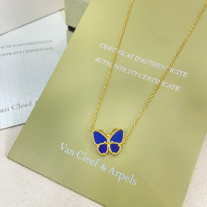 [Auream]  2026 NEW LUCKY BUTTERFLY 1 MOTIFS NECKLACE