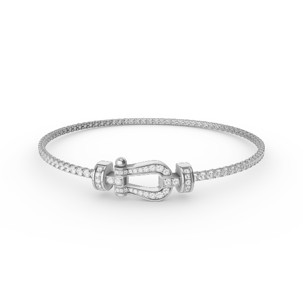 [Auream]FORCE  HORSESHOE  DIAMOND TENNIS BRACELET