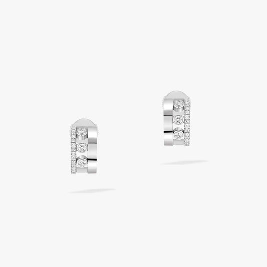 [Auream]MOVE ROMANE EARRINGS DIAMOND