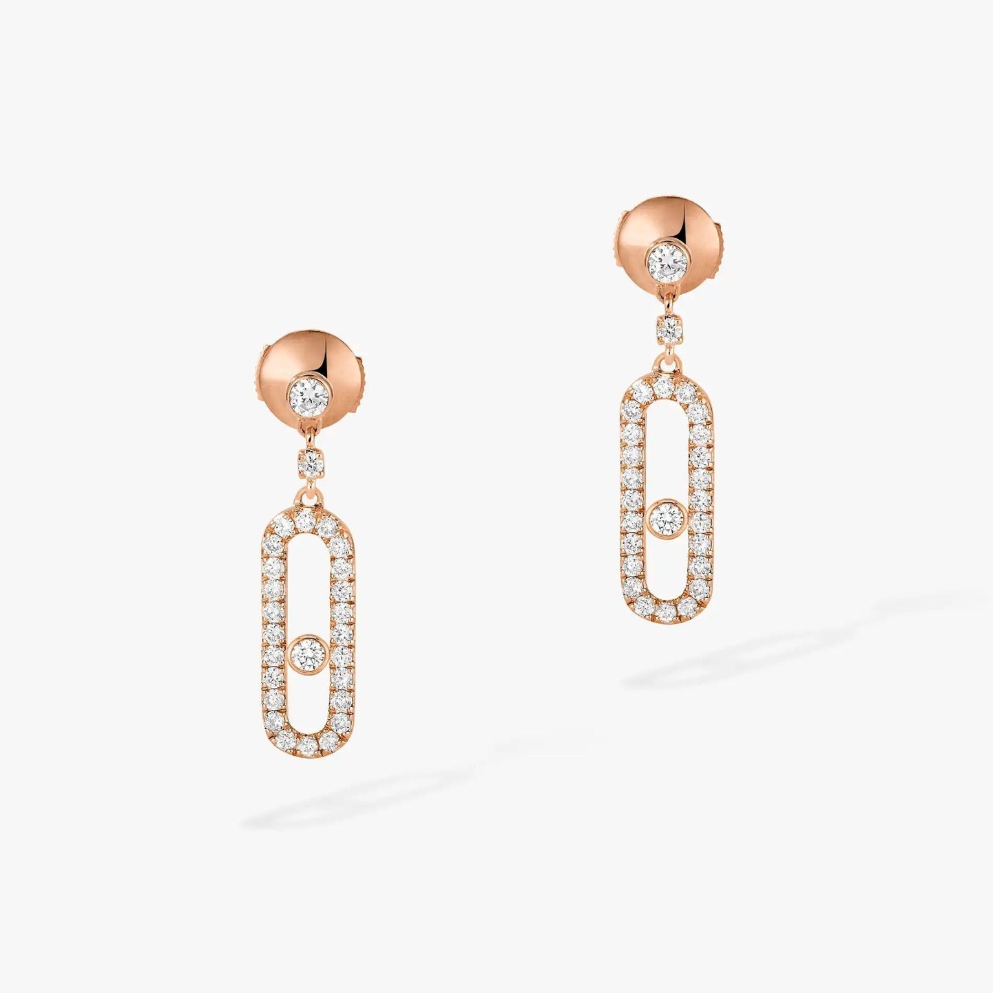 [Auream]DORMEUSES MOVE UNO DIAMOND EARRINGS