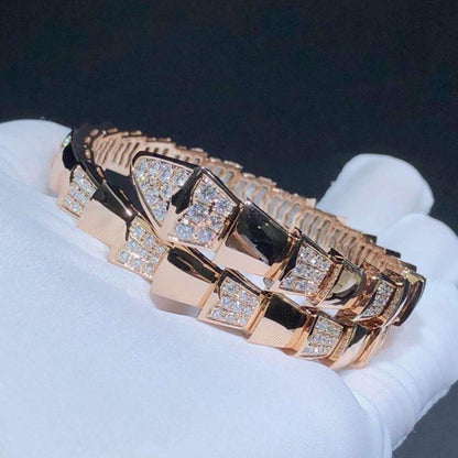 [Auream]SERPENTI BRACELET PINK GOLD DIAMOND
