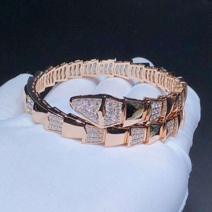 [Auream]SERPENTI BRACELET PINK GOLD DIAMOND