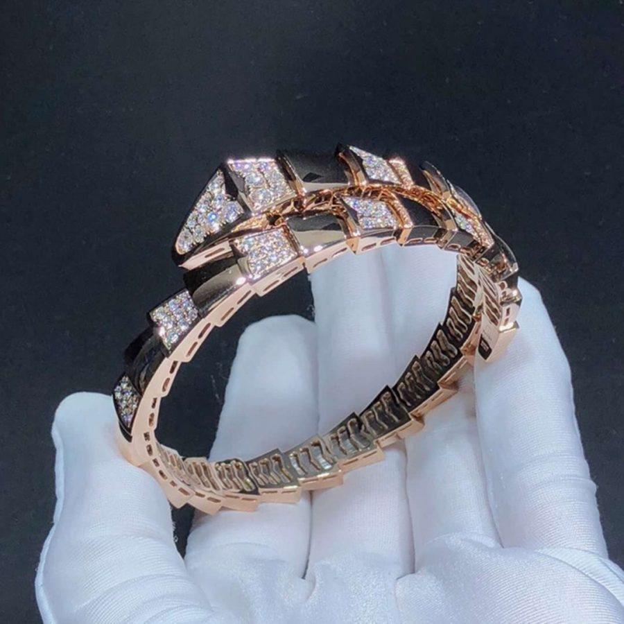 [Auream]SERPENTI BRACELET PINK GOLD DIAMOND