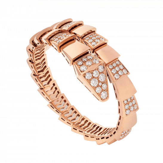 [Auream]SERPENTI BRACELET PINK GOLD DIAMOND