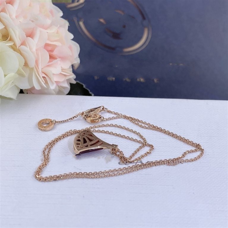 [Auream]DREAM NECKLACE CARNELIAN 1 DIAMOND