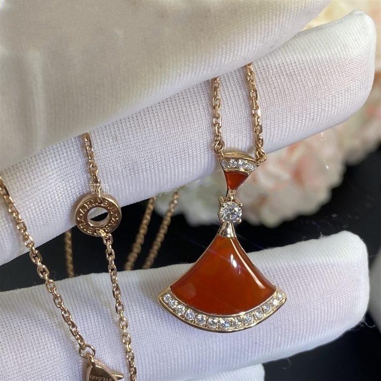 [Auream]DREAM NECKLACE CARNELIAN DIAMOND