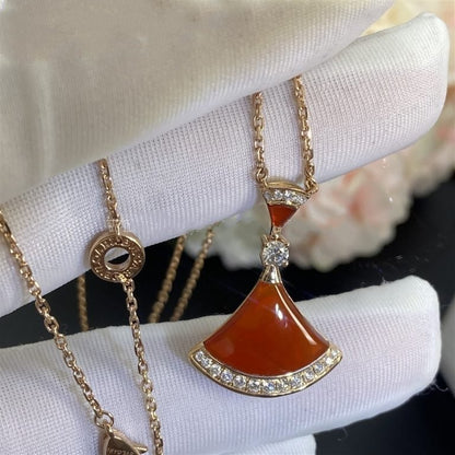 [Auream]DREAM NECKLACE CARNELIAN DIAMOND