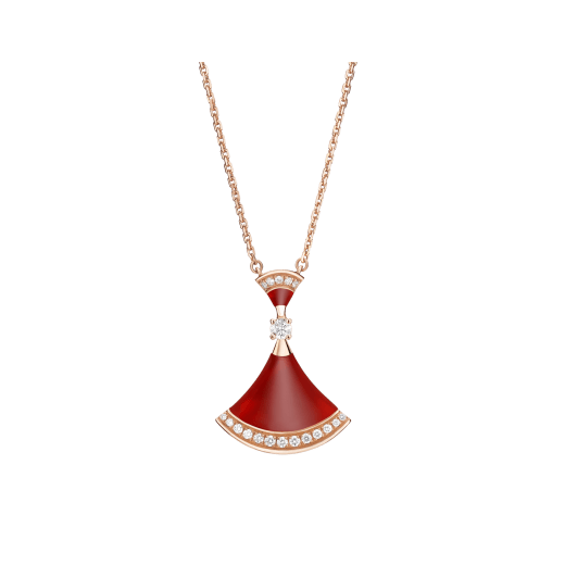 [Auream]DREAM NECKLACE CARNELIAN DIAMOND