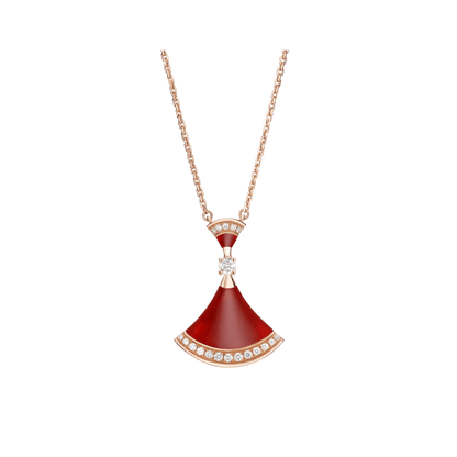 [Auream]DREAM NECKLACE CARNELIAN DIAMOND