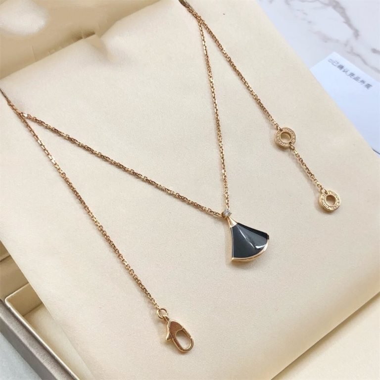 [Auream]DREAM NECKLACE ONYX 1 DIAMOND
