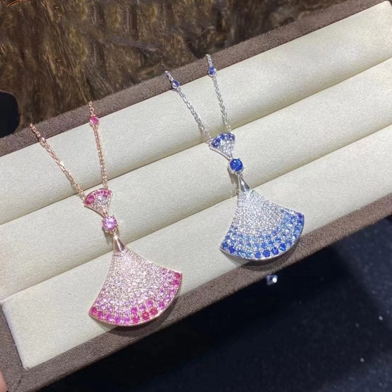 [Auream]DREAM NECKLACK DIAMOND PINK GOLD