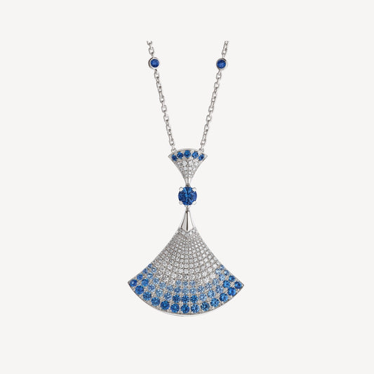 [Auream]DREAM NECKLACE AGATE SILVER DIAMOND
