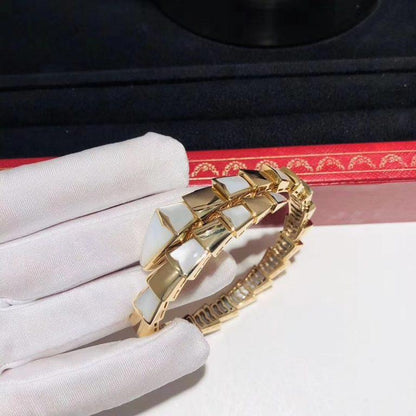 [Auream]SERPENTI BRACELET MOP GOLD