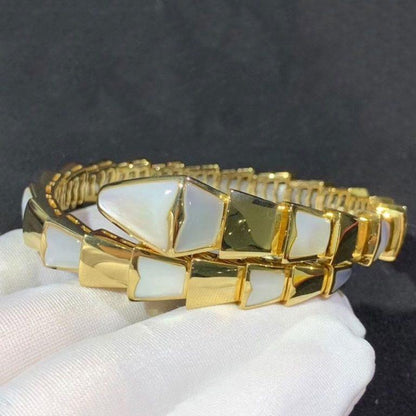 [Auream]SERPENTI BRACELET MOP GOLD