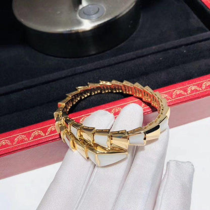 [Auream]SERPENTI BRACELET MOP GOLD
