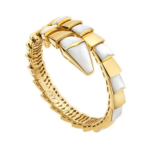 [Auream]SERPENTI BRACELET MOP GOLD