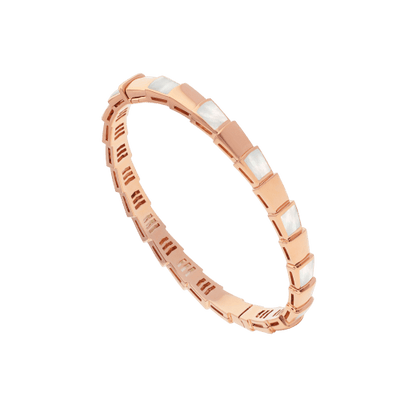 [Auream]SERPENTI BRACELET PINK GOLD MOP