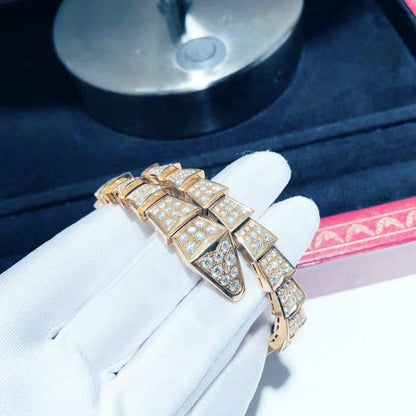 [Auream]SERPENTI BRACELET 8MM PINK GOLD DIAMOND