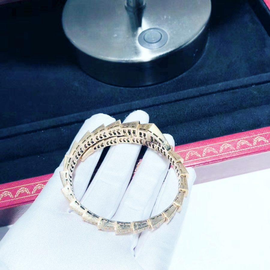 [Auream]SERPENTI BRACELET 8MM PINK GOLD DIAMOND