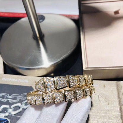 [Auream]SERPENTI BRACELET 8MM GOLD DIAMOND
