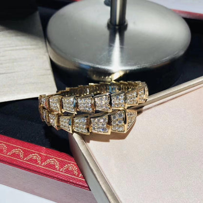 [Auream]SERPENTI BRACELET 8MM GOLD DIAMOND