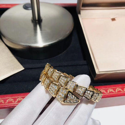 [Auream]SERPENTI BRACELET 8MM GOLD DIAMOND