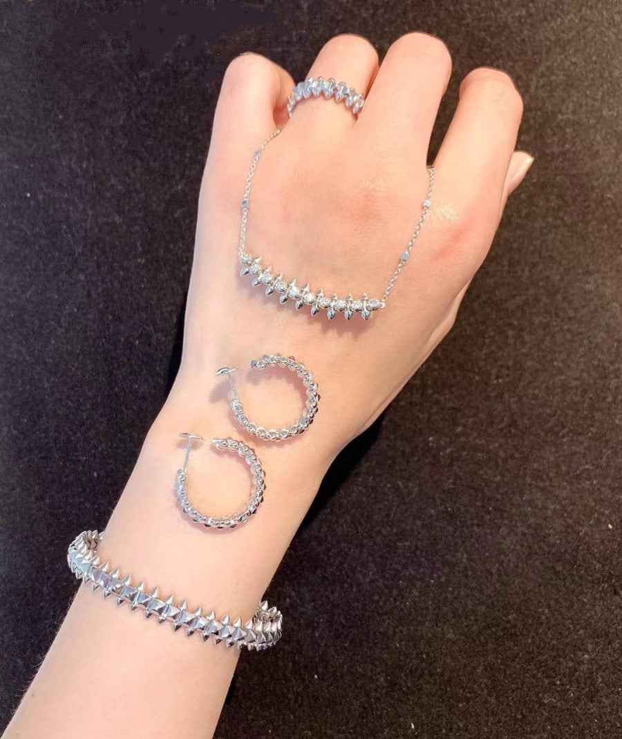 [Auream]CLASH SILVER BRACELET