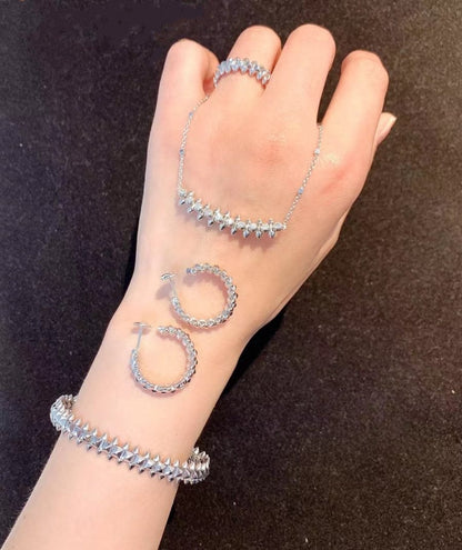 [Auream]CLASH SILVER BRACELET
